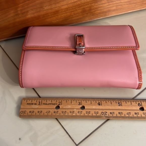 Coach Pale Pink Leather Wallet NWT - Picture 9 of 10